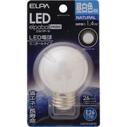 LDG1N-G-G270 [LED電球 E26口金 昼白色 60lm LED elpaball mini（エルパボｰル ミニ）]
