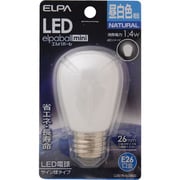 LED電球 サイン球タイプ E26口金 昼白色 60lm LED elpaball mini エルパボール ミニ LDS1N-G-G900