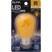 LED電球 サイン球タイプ E26口金 イエロー LED elpaball mini エルパボール ミニ LDS1Y-G-G903