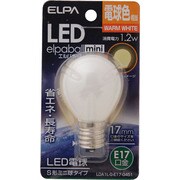 LDA1L-G-E17-G451 [LED電球 E17口金 電球色 45lm LED elpaball mini（エルパボールミニ）]