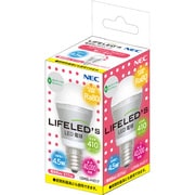 LED電球 E17口金 電球色相当 410lm LIFELED’S LDA5L-H-E17