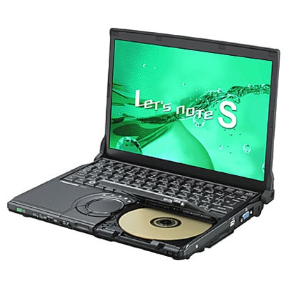Let's note S10シリーズ 12.1型ワイド液晶/HDD640GB/DVDスーパーマルチドライブ ブラックモデル CF-S10CYBDR