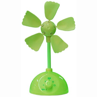 USB扇風機 COOL FLOWER グリーン OWL-ZFF/U(G)