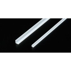 タミヤ 70200 [楽しい工作シリーズ プラ材5mmL形棒 (5本入)]