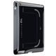 CM013584 iPad2用 シームレスハイブリッドタフケース ポップ クールグレイ /ブラック