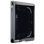 CM013584 iPad2用 シームレスハイブリッドタフケース ポップ クールグレイ /ブラック