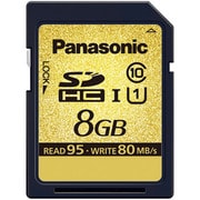 SDHCカード CLASS10 8GB UHS-I対応 RP-SDA08GJ1K