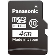 microSDHCカード CLASS10 4GB RP-SM04GEJ1K