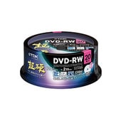 録画用DVD-RW 120分 1-2倍速 CPRM対応 20枚 インクジェットプリンタ対応 超硬 DRW120HCDPWA20PA