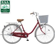 自転車（24型） P.Xルビーレッド NOLKOG（ノルコグ） NK40U 1C18BD0