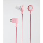 EHP-MBIN104PNL [microUSBイヤホン マイク無 ライトピンク]