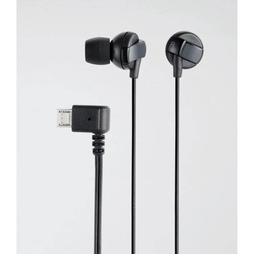 EHP-MBIN102BK [microUSBヘッドホン マイク無 ブラック]