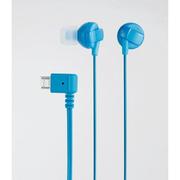 EHP-MBIN102BU [microUSBヘッドホン マイク無 ブルー]