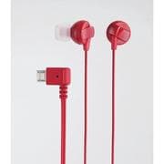 EHP-MBIN102RD [microUSBヘッドホン マイク無 レッド]