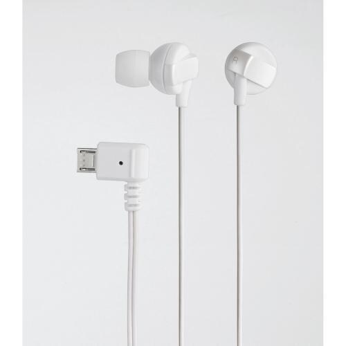 EHP-MBIN102WH [microUSBヘッドホン マイク無 ホワイト]