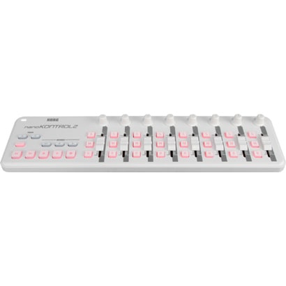 USB MIDIコントローラー ホワイト nanoKONTROL2-WH