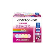 録画用BD-RE 書き換え型 1-2倍速 25GB 10枚 インクジェットプリンター対応 カラーミックス BV-E130KP10