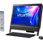 VALUESTAR Nシリーズ 20型ワイド液晶/HDD2TB/ブルーレイディスクドライブ ファインブラック PC-VN770ES6B