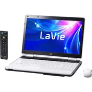 Lavie L シリーズ 15.6型ワイド液晶/HDD640GB/DVDスーパーマルチドライブ クリスタルホワイト PC-LL370ES6W
