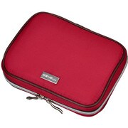 プラスシェル シルキーナイロン 電子辞書ケース レッド SP-EDSN-RD
