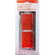 4SD/4microSD コンパクトカードケースW