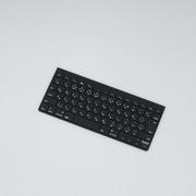 Apple iMac対応シリコンキーボードカバー ブラック PKS-MAC9BK