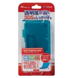 ANS-3D002BL [3DS用クリアプロテクト3DS(ブルー）]
