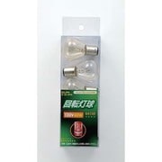 白熱電球 回転灯用球 BA15D口金 120V 40W形 35mm径 クリア 5個入 G-33-5PH