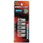 白熱電球 配電盤表示電球 E12口金 18V 2W クリア 5個入り G-135-5PH