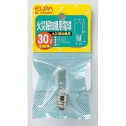 白熱電球 火災報知器用電球 E12口金 30V 5W クリア G-1442H