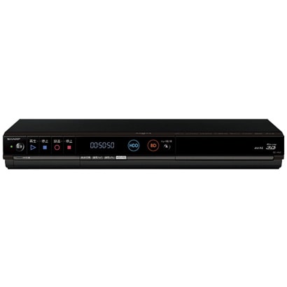 ブルーレイレコーダー HDD500GB AQUOS（アクオス）ブルーレイ BD-H50