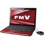 LIFEBOOK AH56/D シリーズ 15.6型ワイド液晶/HDD750GB/ブルーレイディスクドライブ ルビーレッド ヨドバシカメラオリジナル FMVA56DRC