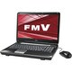 LIFEBOOK AH45/D シリーズ 15.6型ワイド液晶/HDD640GB/DVDスーパーマルチドライブ シャイニーブラック ヨドバシカメラオリジナル FMVA45DBC