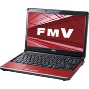 LIFEBOOK SH54/D シリーズ 13.3型ワイド液晶/HDD640GB/DVDスーパーマルチドライブ ルビーレッド FMVS54DR
