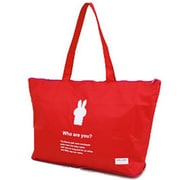 K2190 B4 [HAPI+TAS×miffy 折りたたみトートバッグ フーアーユーレッド]