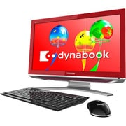 dynabook Qosmio D711/T7CR 21.5型ワイド液晶/HDD1TB/ブルーレイディスクドライブ シャイニーレッド PD711T7CBFR