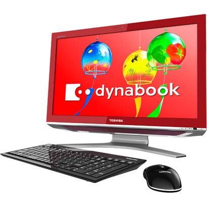 dynabook Qosmio D711/T5CR 21.5型ワイド液晶/HDD1TB/DVDスーパーマルチドライブ シャイニーレッド PD711T5CSFR
