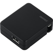 BSMPA01BK [平型USB充電器 1ポートタイプ ブラック]