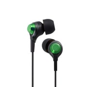 CLEF-R 密閉型インナーイヤーヘッドホン ブラック×グリーン TH-EC200BGR