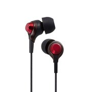 CLEF-R 密閉型インナーイヤーヘッドホン ブラック×レッド TH-EC200BRD