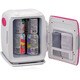 2電源式コンパクト電子保冷保温ボックス ピンク D-CUBE S HR-D206P