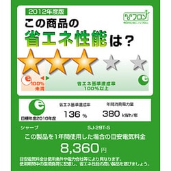 ヨドバシ.com - シャープ SHARP 冷蔵庫（290L・右開き） シルバー系 SJ-29T-S 通販【全品無料配達】