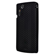 EPA03-001BK [Xperia acro（エクスペリア アクロ）用メッシュラバーコーティングケース ブラック]
