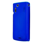 EPA03-002BL [Xperia acro（エクスペリア アクロ）用クリスタルケース ブルー]