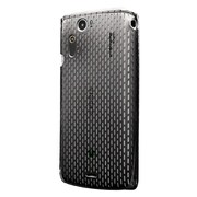 EPA03-004BK [Xperia acro（エクスペリア アクロ）用メッシュクリスタルケース スモーキーブラック]