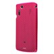 EPA03-004RD [Xperia acro（エクスペリア アクロ）用メッシュクリスタルケース クリアレッド]