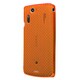 EPA03-004OR [Xperia acro（エクスペリア アクロ）用メッシュクリスタルケース クリアオレンジ]
