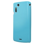 EPA03-005BL [Xperia acro（エクスペリア アクロ）用UVコーティングケース スカイブルー]