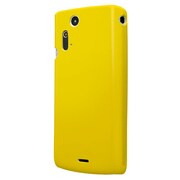 EPA03-005YE [Xperia acro（エクスペリア アクロ）用UVコーティングケース イエロー]