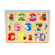 アンパンマン 木のかたちあわせパズル すうじパズル